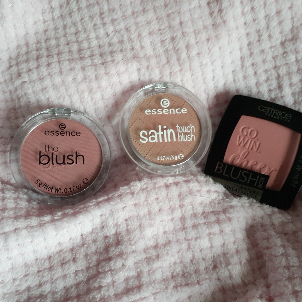 ESSENCE AND CATRICE BLUSHES trio